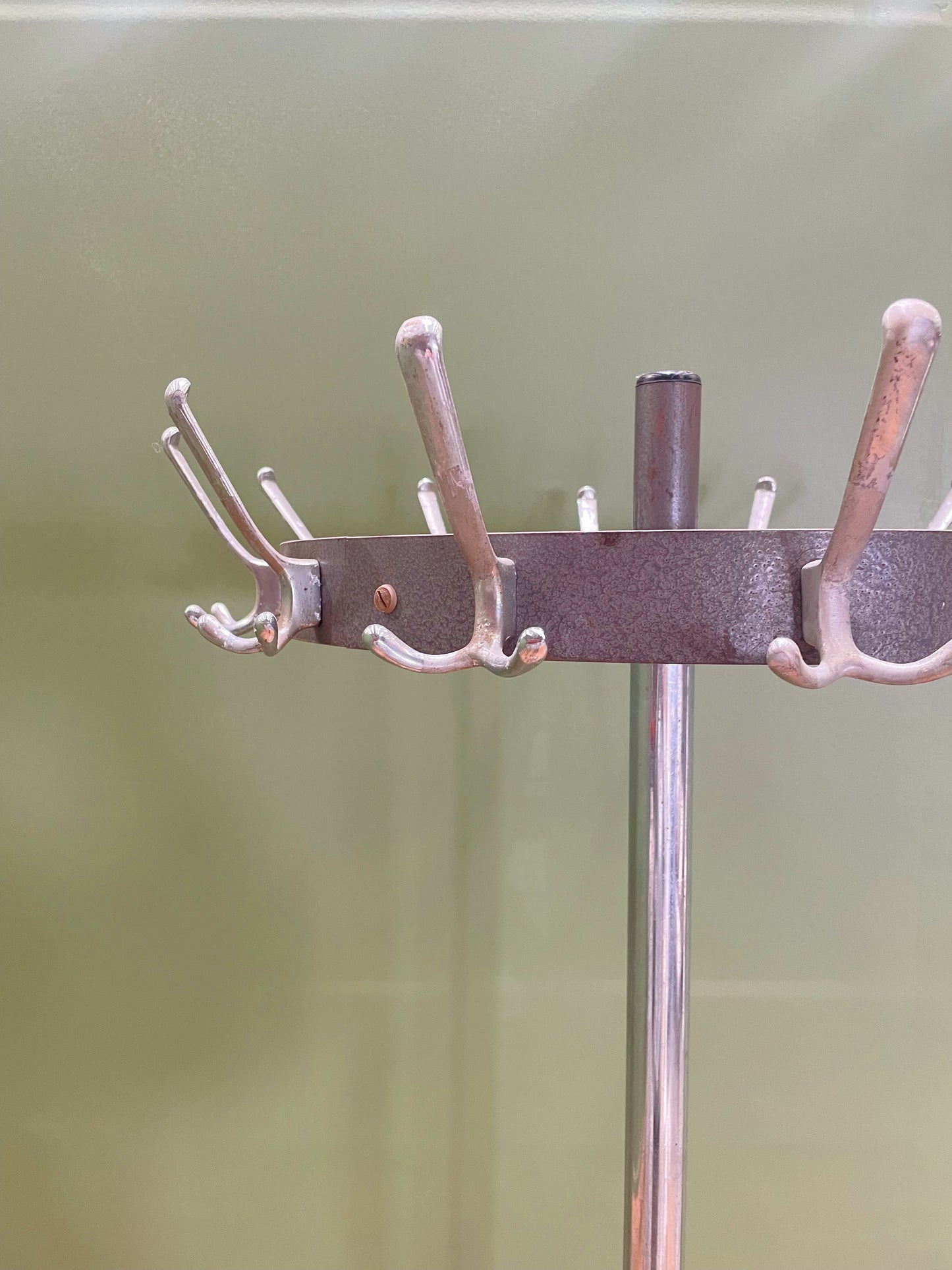 Industrial coat rack, Denmark 1970s