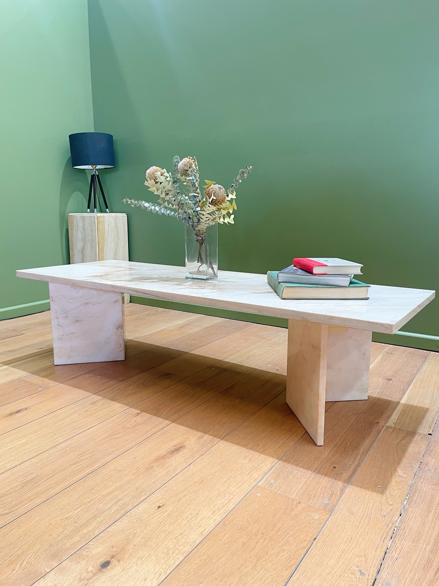 Travertine Stone Table
