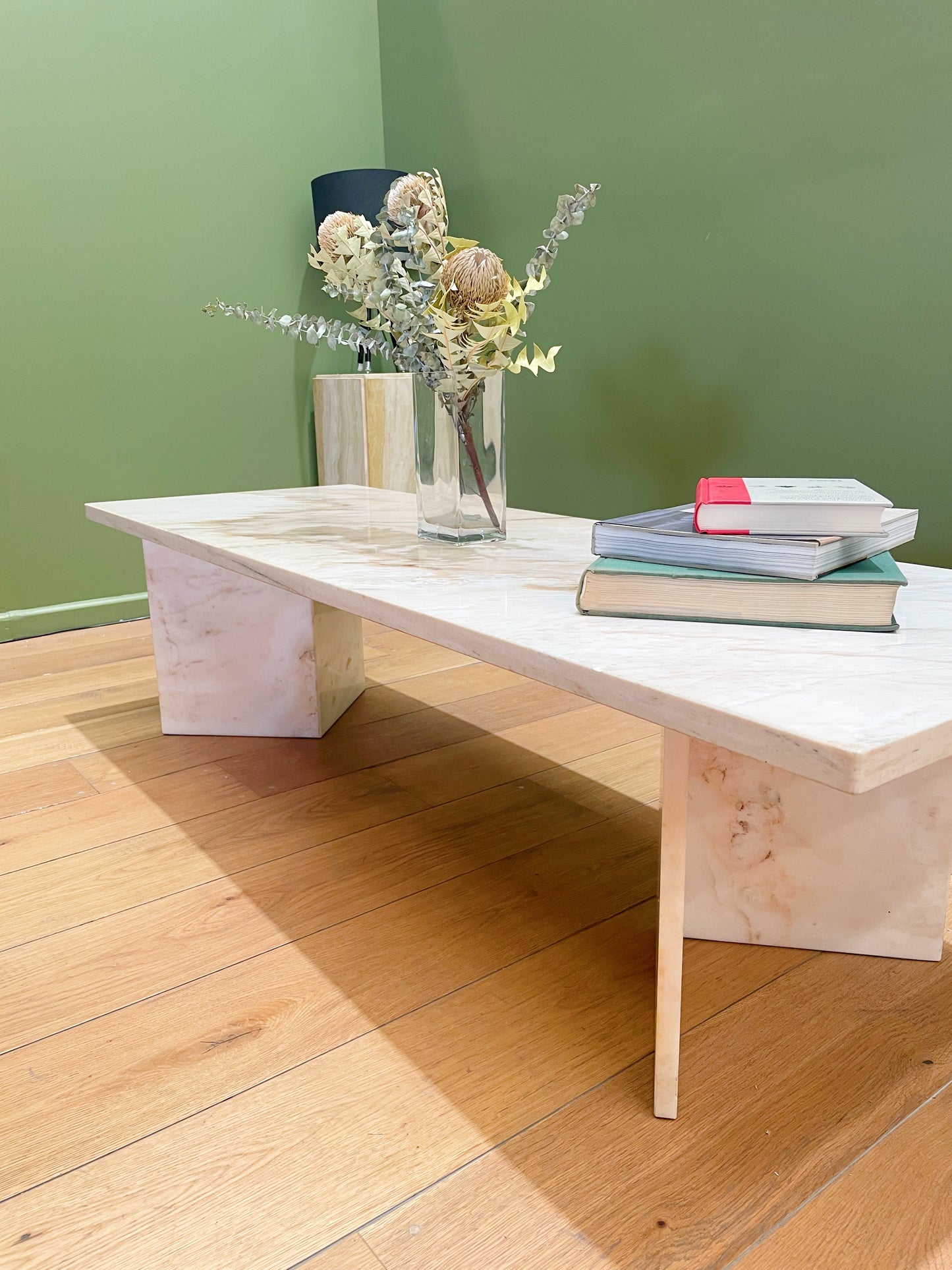 Travertine Stone Table