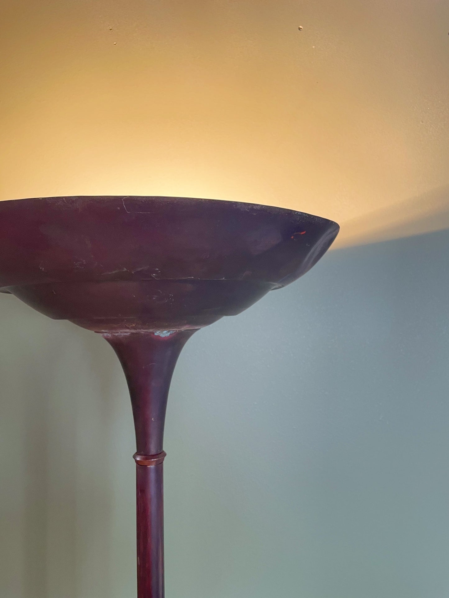 Pair of French Brass Floor Lamps