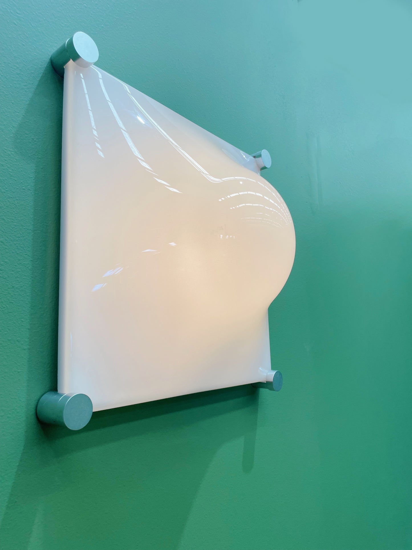 La Bolla Sconce by Martinelli Luce, 1960s midcentury italian designer lamp