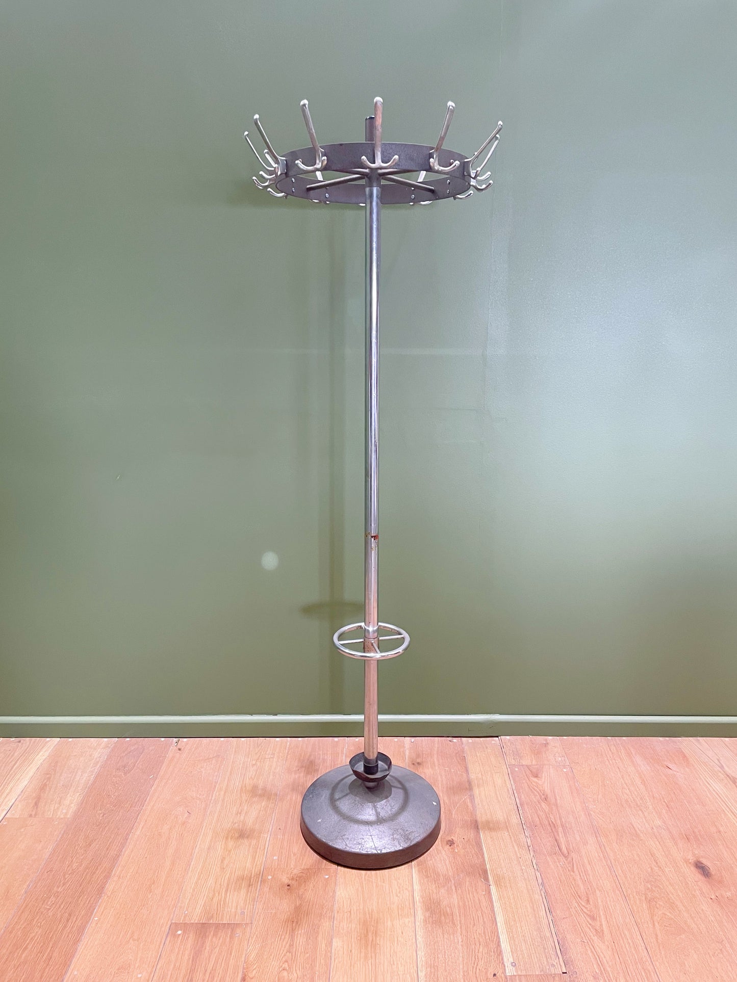 Industrial coat rack, Denmark 1970s