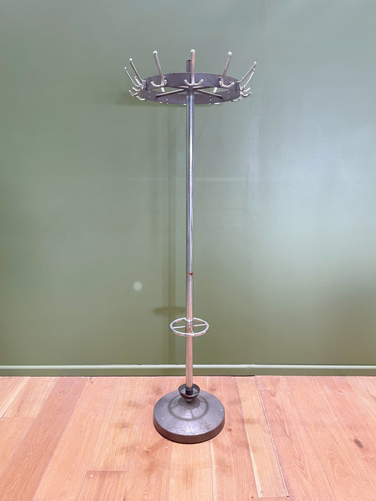 Industrial coat rack, Denmark 1970s