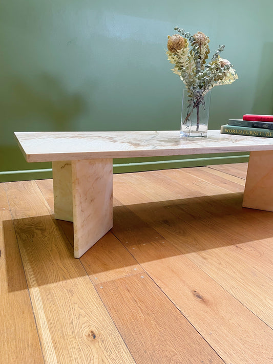 Travertine Stone Table